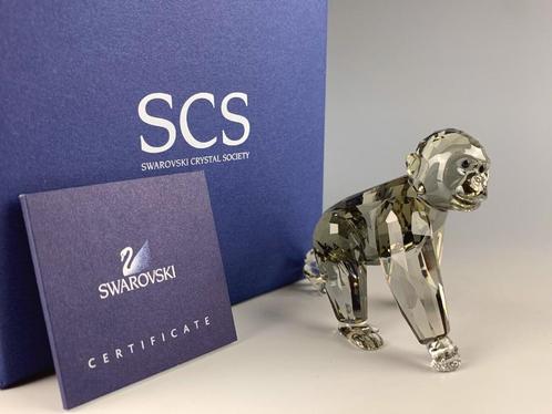 Swarovski Gorrila jong incl.doos & certificaat, Verzamelen, Swarovski, Nieuw, Ophalen of Verzenden