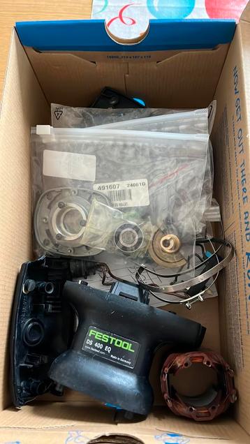 Festool RTS 400 EQ en DS 400 EQ onderdelen beschikbaar voor biedingen