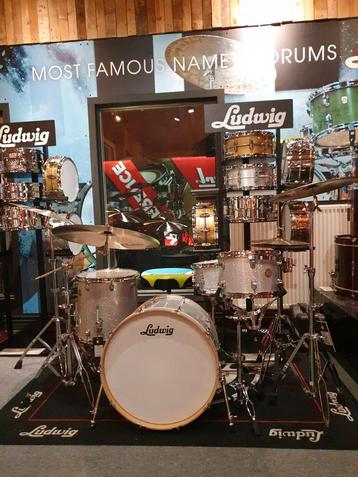 Ludwig Continental maple: 12/16/22+14 snare: special price  beschikbaar voor biedingen
