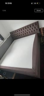 Boxspring 160x200, Tweepersoons, Ophalen of Verzenden, Zo goed als nieuw, 180 cm