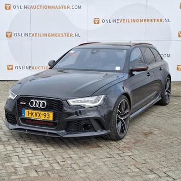 Personenauto Audi, A6 Avant 4.0 TFSI RS6 quattro, zwart bouw beschikbaar voor biedingen
