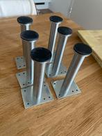 IKEA Capita Tafelpoten 16cm - Set van 6, Huis en Inrichting, Tafelonderdelen, Tafelpoot, Rond, Minder dan 50 cm, Ophalen of Verzenden