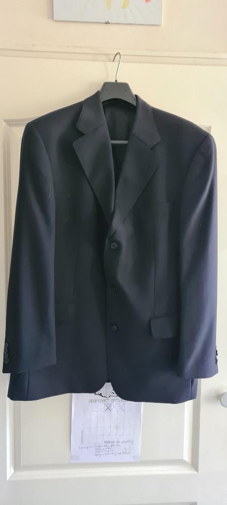 Colbert colbertje gillet gilletje jaguar, Kleding | Heren, Kostuums en Colberts, Zo goed als nieuw, Maat 48/50 (M), Blauw, Ophalen of Verzenden