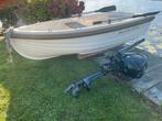 Onze bijboot te koop Sunrise 250 met Mercury 3.5 pk 4stroke, Ophalen, Gebruikt, Polyester, Met motor
