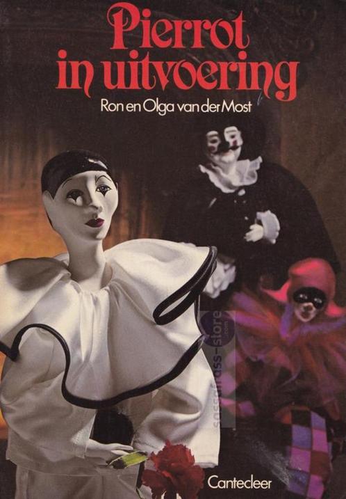 Ron en Olga van der Most ~ Pierrot in uitvoering, Verzamelen, Poppen, Gebruikt, Pop, Verzenden