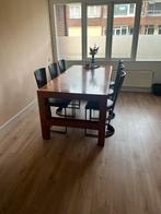 6 Harvink Zino Eetkamerstoelen, Ophalen, Gebruikt, Zwart, Overige materialen