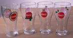 Complete set 4 Coca-Cola glazen Kerst 2019 diverse motieven, Verzamelen, Glas en Borrelglaasjes, Verzenden, Nieuw, Bierglas
