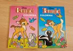 Disney kleurboeken bambi colorina vintage retro stampertje, Verzamelen, Ophalen of Verzenden, Zo goed als nieuw, Beeldje of Figuurtje