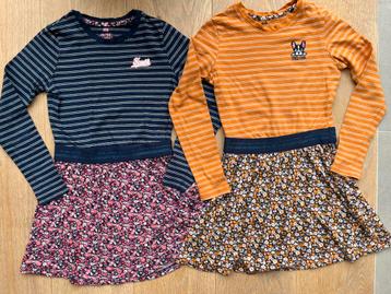 2 jurken WE mt 134 netjes beschikbaar voor biedingen