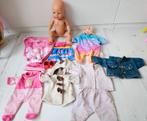 Baby Born met diverse kledingsetjes + draagzak, Ophalen, Zo goed als nieuw, Babypop