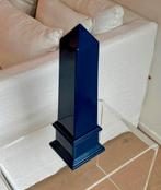Azuurblauwe obelisk h48 cm, Ophalen of Verzenden, Zo goed als nieuw, Cd's