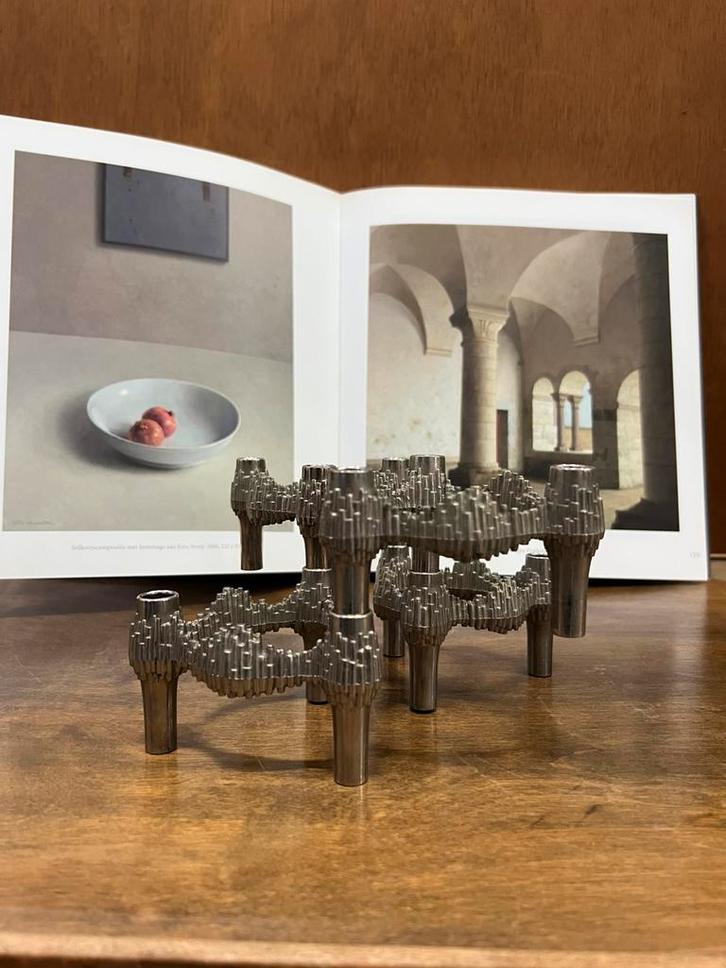 Vintage Quist modular kandelaar – zeldzaam designobject, Antiek en Kunst, Antiek | Kandelaars, Ophalen of Verzenden