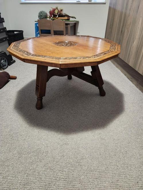 salon tafel 12-hoekig, Antiek en Kunst, Antiek | Meubels | Tafels, Ophalen