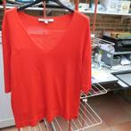 Fijn nieuw pulleke rood v-hals Natan mt 4 (42), Maat 42/44 (L), Nieuw, Ophalen of Verzenden, Rood