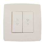 2 stuks Niko RFZENDER 4 CONTACTEN (410-00002), Doe-het-zelf en Verbouw, Ventilatie en Afzuiging, Ophalen of Verzenden, Gebruikt