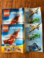 Lego Creator 6741 - Sonic Boom Jet 2x, Ophalen of Verzenden, Zo goed als nieuw, Complete set, Lego
