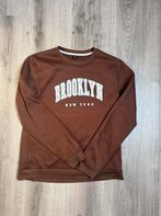 Bruine "Brooklyn" trui – maat M – SHEIN (heren), Bruin, Ophalen of Verzenden, Zo goed als nieuw, Shein