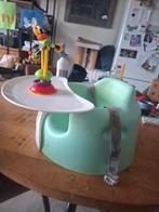 Bumbo Zitje met Tray en Speeltje - Zoetermeer, Ophalen of Verzenden, Zo goed als nieuw, Overige typen, Gordel(s)