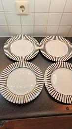 Dutch Rose Diner Borden Set (4), Huis en Inrichting, Keuken | Servies, Keramiek, Ophalen of Verzenden, Zo goed als nieuw, Bord(en)