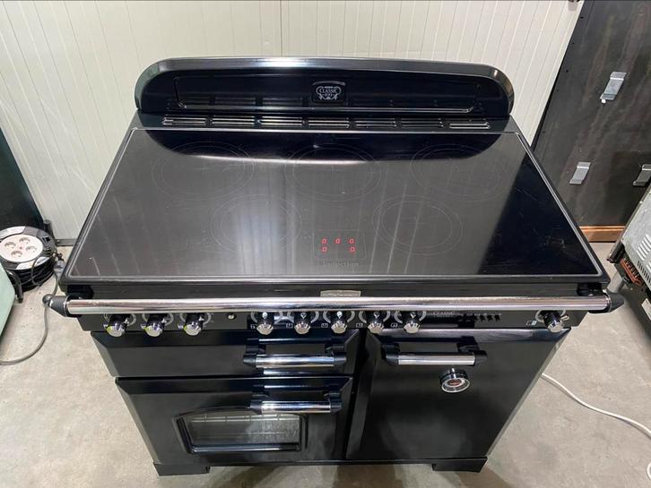 Prachtige falcon inductie 100 cm breed, Witgoed en Apparatuur, Fornuizen, Vrijstaand, Inductie, 5 kookzones of meer, 90 tot 95 cm