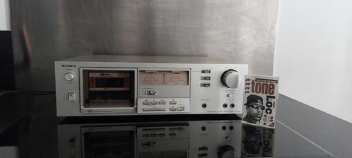 VINTAGE RETRO WERKEND GESERVICED SONY TC-K55 CASSETTEDECK, Audio, Tv en Foto, Cassettedecks, Enkel, Sony, Tiptoetsen, High speed dubbing