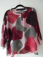 mooie dames blouse mt 42 rood grijs wit  als nieuw, Miss Etam, Maat 42/44 (L), Ophalen of Verzenden, Zo goed als nieuw