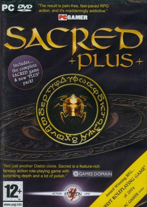 SACRED +plus+ - PC-Role Playing Game - Nieuw, Spelcomputers en Games, Games | Pc, Nieuw, Role Playing Game (Rpg), 1 speler, Vanaf 12 jaar