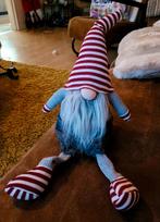 Leuke gestreepte kerst gnoom, Diversen, Kerst, Ophalen of Verzenden, Zo goed als nieuw