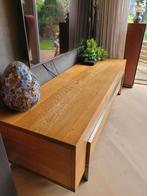 Bert Plantagie TV meubel - massief eiken, Ophalen, Gebruikt, 150 tot 200 cm, Eikenhout