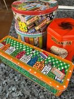 4 koek/creaker blikken nieuw € 10,00 excl vk, Verzamelen, Blikken, Ophalen of Verzenden, Nieuw, Overige, Overige merken