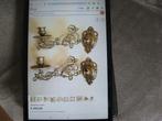 Draaibare Muur Kandelaars Set., Huis en Inrichting, Woonaccessoires | Kandelaars en Kaarsen, Gebruikt, Overige kleuren, Brons of Koper