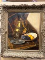 stilleven schilderij op doek van Jo bauer, Antiek en Kunst, Kunst | Schilderijen | Klassiek, Ophalen of Verzenden