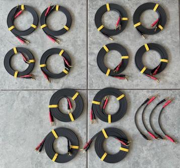 opruiming div. ongebruikte Audioquest G-2 speakerkabelsets beschikbaar voor biedingen