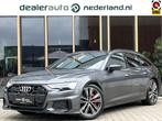 Audi A6 Avant 55 TFSIe 367PK quattro S Line | 360 Camera | M, Auto's, Automaat, Gebruikt, 4 cilinders, Leder en Stof