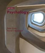 Psychology, eighth edition, Peter Gray en David F. Bjorklund, Ophalen of Verzenden, Zo goed als nieuw
