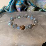 Labradoriet beschermt aura straling intuïtie magie uniek, Overige materialen, Met edelsteen, Blauw, Nieuw