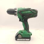 Hitachi ds 18djl Boor schroefmachine + Accu || Nu €49.99, Ophalen of Verzenden, Zo goed als nieuw