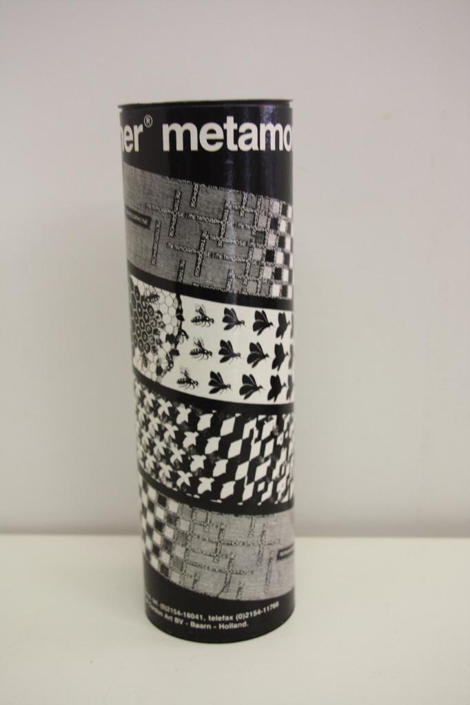 Escher Metamorphose blik met 4 prints. Geheel nieuw., Antiek en Kunst, Kunst | Schilderijen | Abstract, Ophalen of Verzenden
