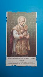 Devotieprentje de gelukzalige Petrus Julianus Eymard, Ophalen of Verzenden, Zo goed als nieuw, Kaart of Prent, Christendom | Katholiek