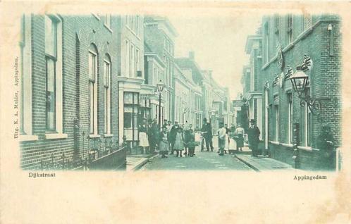 (300-435-015) Appingedam Dijkstraat, Verzamelen, Ansichtkaarten | Nederland, Groningen, Verzenden