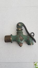 kraan antiek brocante industrial look zeldzaam curiosa brons, Antiek en Kunst, Antiek | Koper en Brons, Ophalen of Verzenden, Brons