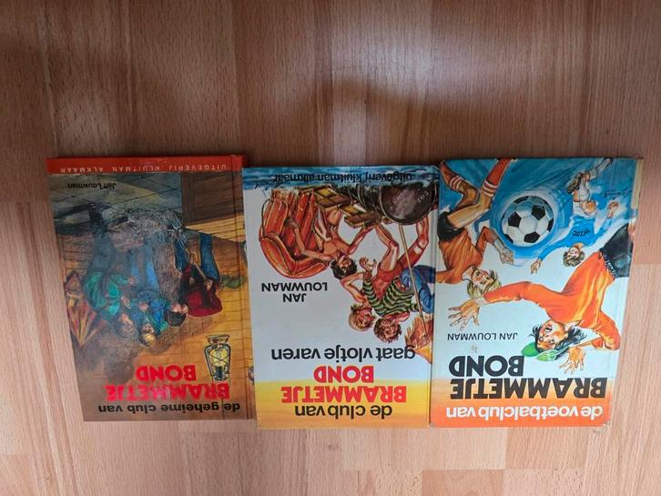 Brammetje Bond - 3 Boeken Jan Louwman, Boeken, Kinderboeken | Jeugd | onder 10 jaar, Gelezen, Fictie algemeen, Ophalen of Verzenden