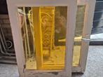 Oude raampjes geel glas, Doe-het-zelf en Verbouw, Glas en Ramen, Ophalen, Gebruikt, Minder dan 80 cm, Minder dan 80 cm