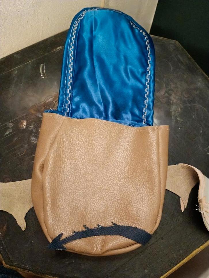 Handgemaakte Draken Tas van Leer, Sieraden, Tassen en Uiterlijk, Tassen | Damestassen, Nieuw, Handtas, Overige kleuren, Ophalen of Verzenden