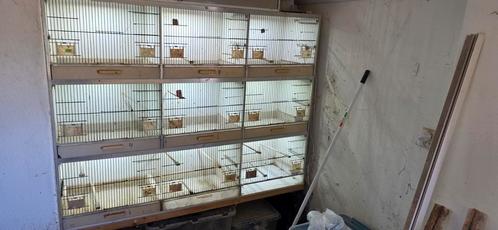 Gehu kweekkooi / kweekstelling, Dieren en Toebehoren, Vogels | Hokken en Kooien, Zo goed als nieuw, Broedkooi of Kweekkooi, Ophalen