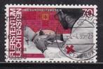 502 – Liechtenstein michel 856 gestempeld , gezondheidsw, Verzenden, Overige landen, Gestempeld