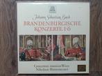 Bach - Brandenburgische Konzerte 1-6 - Harnoncourt, Overige formaten, Ophalen of Verzenden, Zo goed als nieuw, Orkest of Ballet