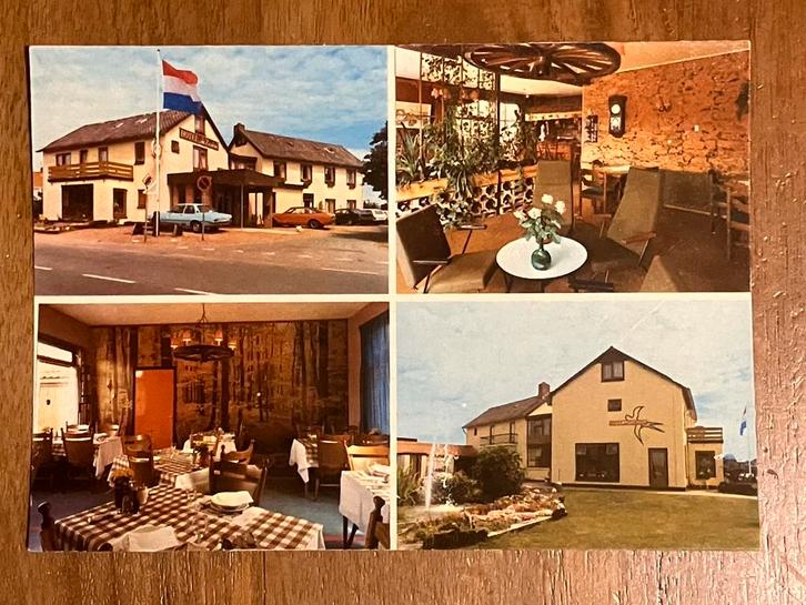 Hotel-Restaurant De Zwaluw, De Koog. Texel, Verzamelen, Ansichtkaarten | Nederland, Ongelopen, Waddeneilanden, 1960 tot 1980, Ophalen of Verzenden