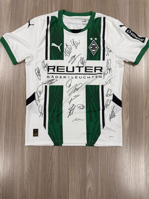 Gesigneerd Shirt Borussia Mönchengladbach 24/25, Verzamelen, Sportartikelen en Voetbal, Nieuw, Shirt, Buitenlandse clubs, Ophalen of Verzenden