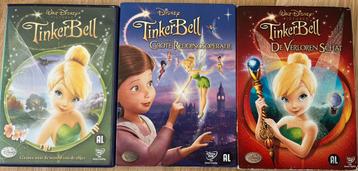 TinkerBell dvd’s, 3 stuks beschikbaar voor biedingen